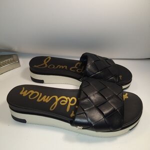 Sam Edelman Adaley Woven Slide Sandals Women's sz 8.5M.